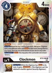 Clockmon - Across Time - Digimon Card Game card