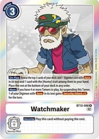 Watchmaker - Across Time - Digimon Card Game card