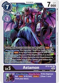 Astamon - Across Time - Digimon Card Game card