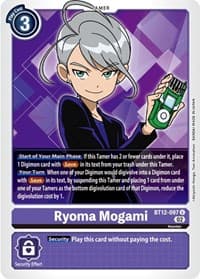 Ryoma Mogami - Across Time - Digimon Card Game card