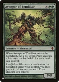 Avenger of Zendikar - The List Reprints - Magic: The Gathering card