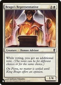 Brago's Representative - The List Reprints - Magic: The Gathering card