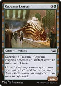 Capenna Express - The List Reprints - Magic: The Gathering card