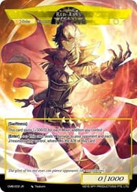 Ascending to the Crimson Moon // Red Eyes - Crimson Moon's Battleground - Force of Will card