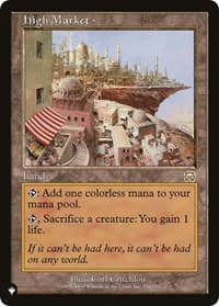 High Market - The List Reprints - Magic: The Gathering card