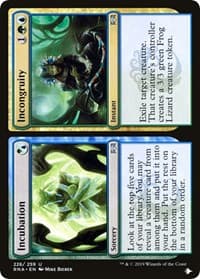Incubation // Incongruity - The List Reprints - Magic: The Gathering card