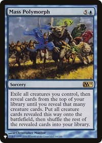 Mass Polymorph - The List Reprints - Magic: The Gathering card