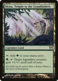 Okina, Temple to the Grandfathers - The List Reprints - Magic: The Gathering card