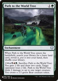 Path to the World Tree - The List Reprints - Magic: The Gathering card
