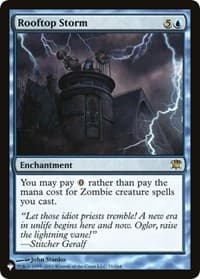Rooftop Storm - The List Reprints - Magic: The Gathering card