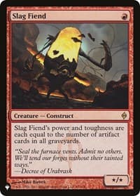 Slag Fiend - The List Reprints - Magic: The Gathering card