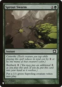 Sprout Swarm - The List Reprints - Magic: The Gathering card