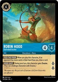 Robin Hood - Unrivaled Archer - The First Chapter - Disney Lorcana card