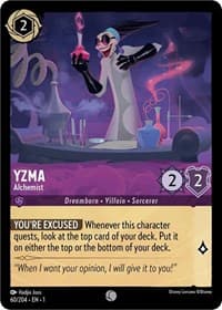 Yzma - Alchemist - The First Chapter - Disney Lorcana card