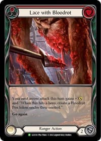 Lace with Bloodrot (Red) - LGS134 - Flesh and Blood: Promo Cards - Flesh and Blood TCG card