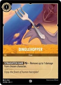 Dinglehopper - The First Chapter - Disney Lorcana card