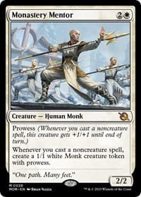 Monastery Mentor - Promo Pack: March of the Machine - Magic: The Gathering card