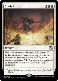 Sunfall - Promo Pack: March of the Machine - Magic: The Gathering card