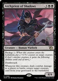 Archpriest of Shadows - Promo Pack: March of the Machine - Magic: The Gathering card