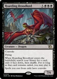 Hoarding Broodlord - Promo Pack: March of the Machine - Magic: The Gathering card