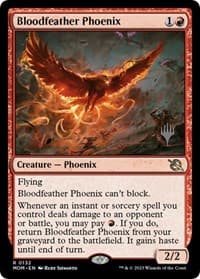 Bloodfeather Phoenix - Promo Pack: March of the Machine - Magic: The Gathering card