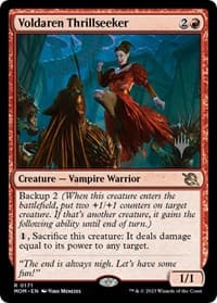 Voldaren Thrillseeker - Promo Pack: March of the Machine - Magic: The Gathering card