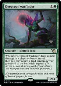 Deeproot Wayfinder - Promo Pack: March of the Machine - Magic: The Gathering card