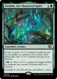 Ozolith, the Shattered Spire - Promo Pack: March of the Machine - Magic: The Gathering card