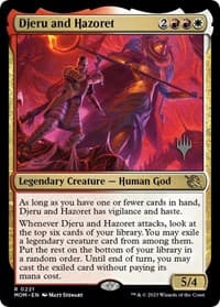 Djeru and Hazoret - Promo Pack: March of the Machine - Magic: The Gathering card