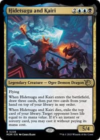 Hidetsugu and Kairi - Promo Pack: March of the Machine - Magic: The Gathering card