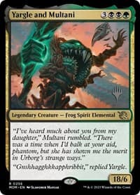 Yargle and Multani - Promo Pack: March of the Machine - Magic: The Gathering card