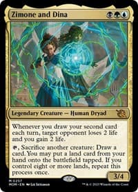 Zimone and Dina - Promo Pack: March of the Machine - Magic: The Gathering card