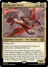 Zurgo and Ojutai - Promo Pack: March of the Machine - Magic: The Gathering card
