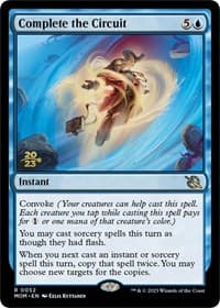 Complete the Circuit - Prerelease Cards - Magic: The Gathering card
