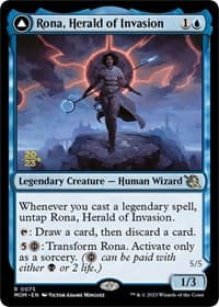 Rona, Herald of Invasion - Prerelease Cards - Magic: The Gathering card