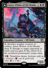 Ayara, Widow of the Realm - Prerelease Cards - Magic: The Gathering card