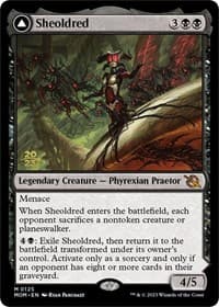Sheoldred - Prerelease Cards - Magic: The Gathering card