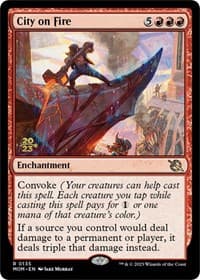 City on Fire - Prerelease Cards - Magic: The Gathering card