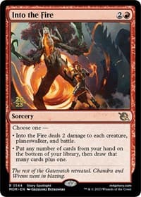 Into the Fire - Prerelease Cards - Magic: The Gathering card