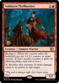 Voldaren Thrillseeker - Prerelease Cards - Magic: The Gathering card