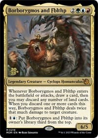 Borborygmos and Fblthp - Prerelease Cards - Magic: The Gathering card