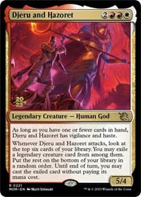 Djeru and Hazoret - Prerelease Cards - Magic: The Gathering card