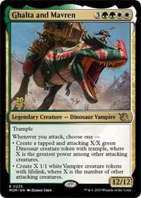 Ghalta and Mavren - Prerelease Cards - Magic: The Gathering card