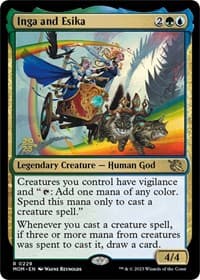 Inga and Esika - Prerelease Cards - Magic: The Gathering card