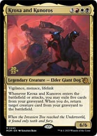 Kroxa and Kunoros - Prerelease Cards - Magic: The Gathering card