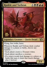 Rankle and Torbran - Prerelease Cards - Magic: The Gathering card
