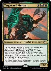 Yargle and Multani - Prerelease Cards - Magic: The Gathering card