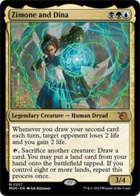 Zimone and Dina - Prerelease Cards - Magic: The Gathering card