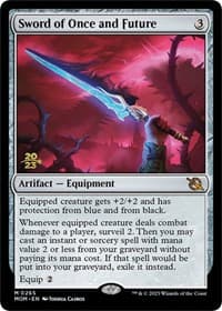 Sword of Once and Future - Prerelease Cards - Magic: The Gathering card