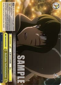 Reliable Information (RRR) - Sword Art Online Animation 10th Anniversary - Weiss Schwarz card